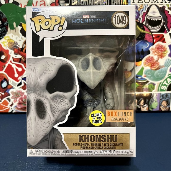 Funko Toys Funko Pop Marvel 49 Moon Knight Khonshu Gitd Box Lunch